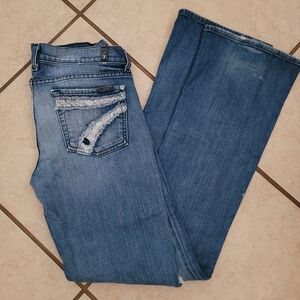 SEVEN Dojo Jeans with Distressed Details Hard To Find!